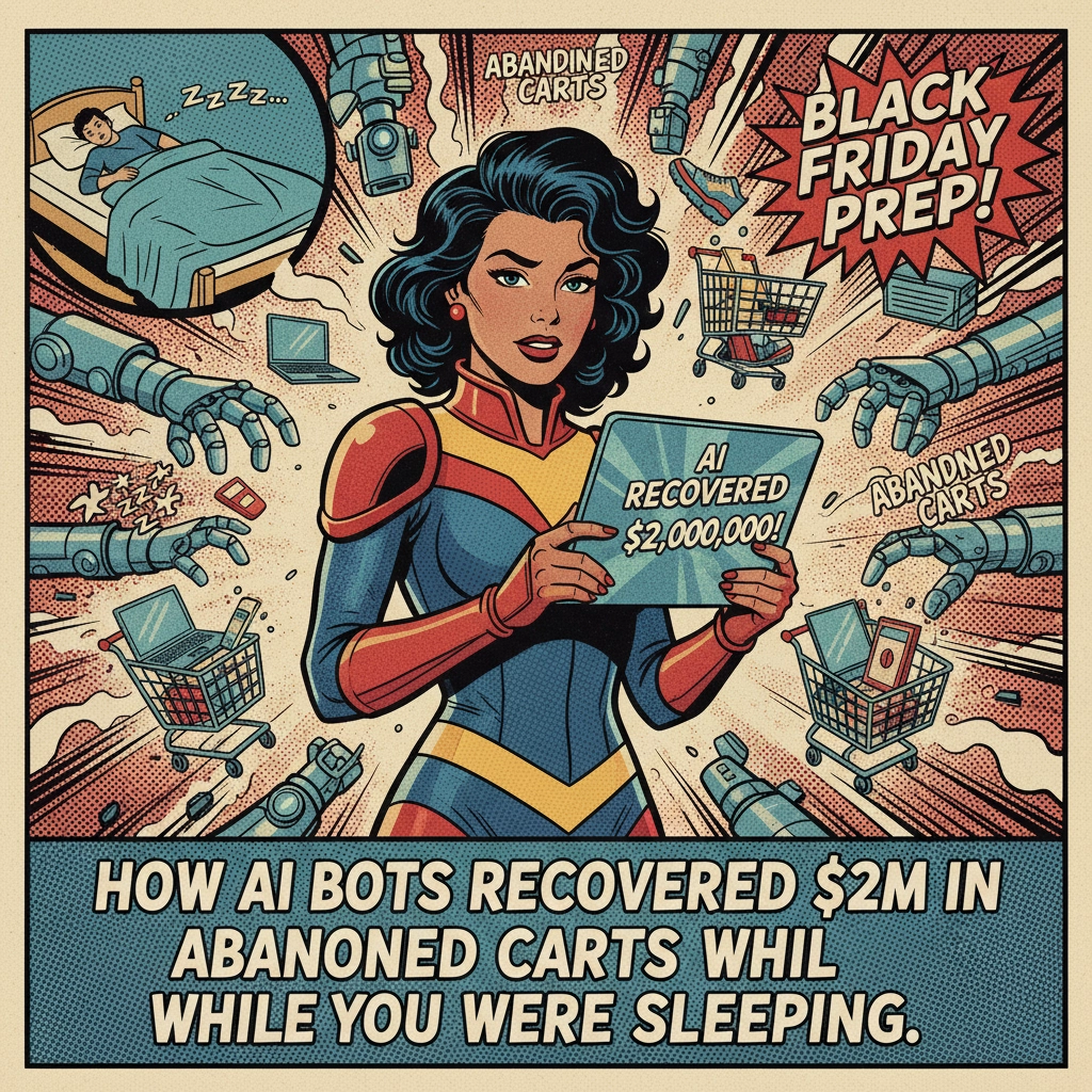 Black Friday Prep: How AI Bots Recovered $2M in Abandoned Carts While You Were Sleeping