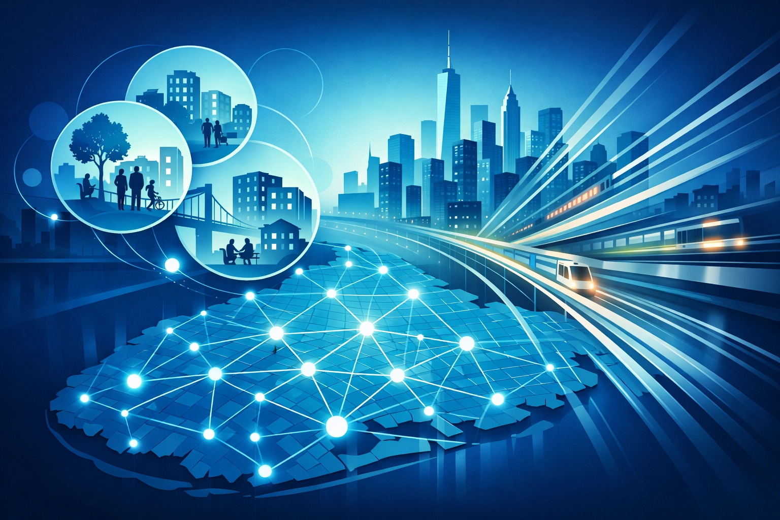 Strategic map of Brooklyn property management for transit hubs and stable multi-family rental buildings.