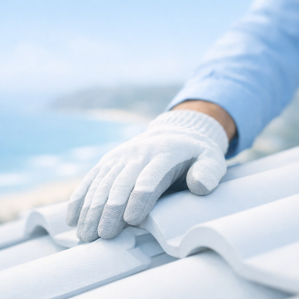 Local Northern Beaches roofing specialist performing a professional roof inspection.