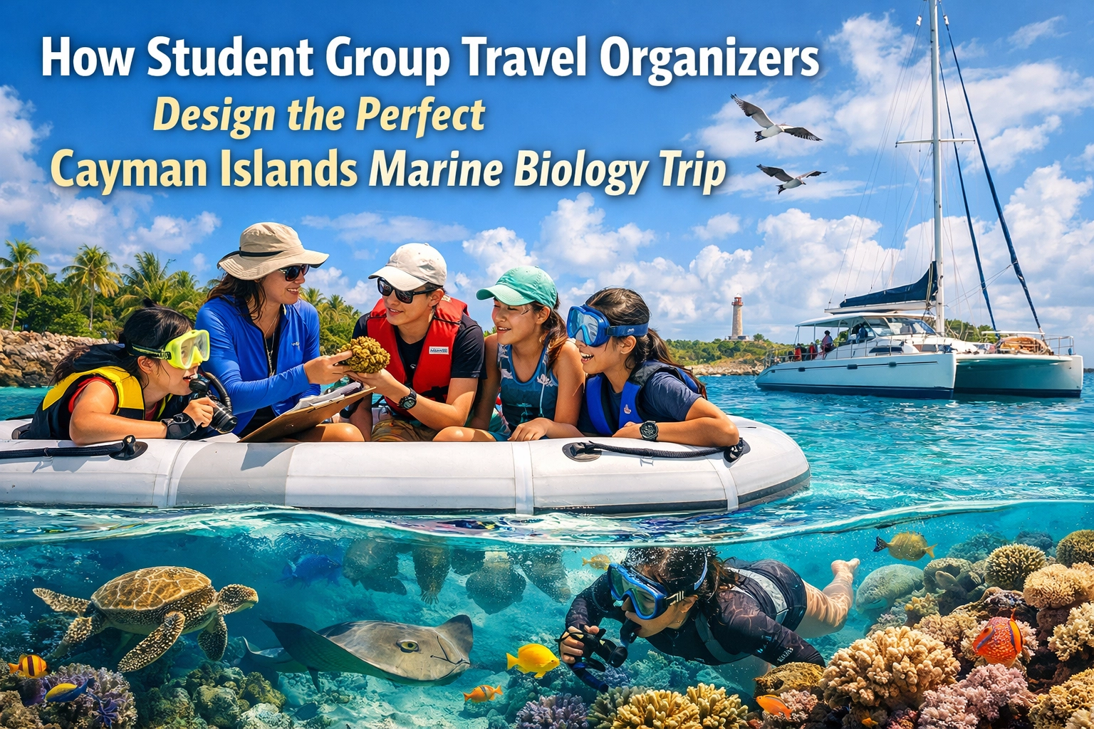 [HERO] How Student Group Travel Organizers Design the Perfect Cayman Islands Marine Biology Trip