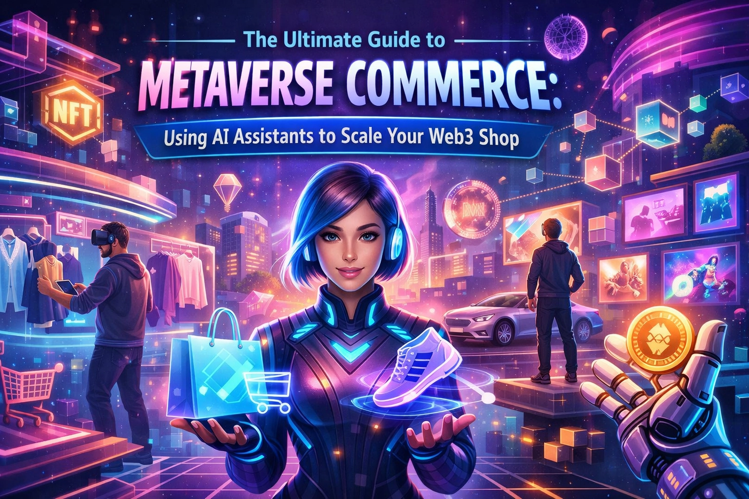 [HERO] The Ultimate Guide to Metaverse Commerce: Using AI Assistants to Scale Your Web3 Shop
