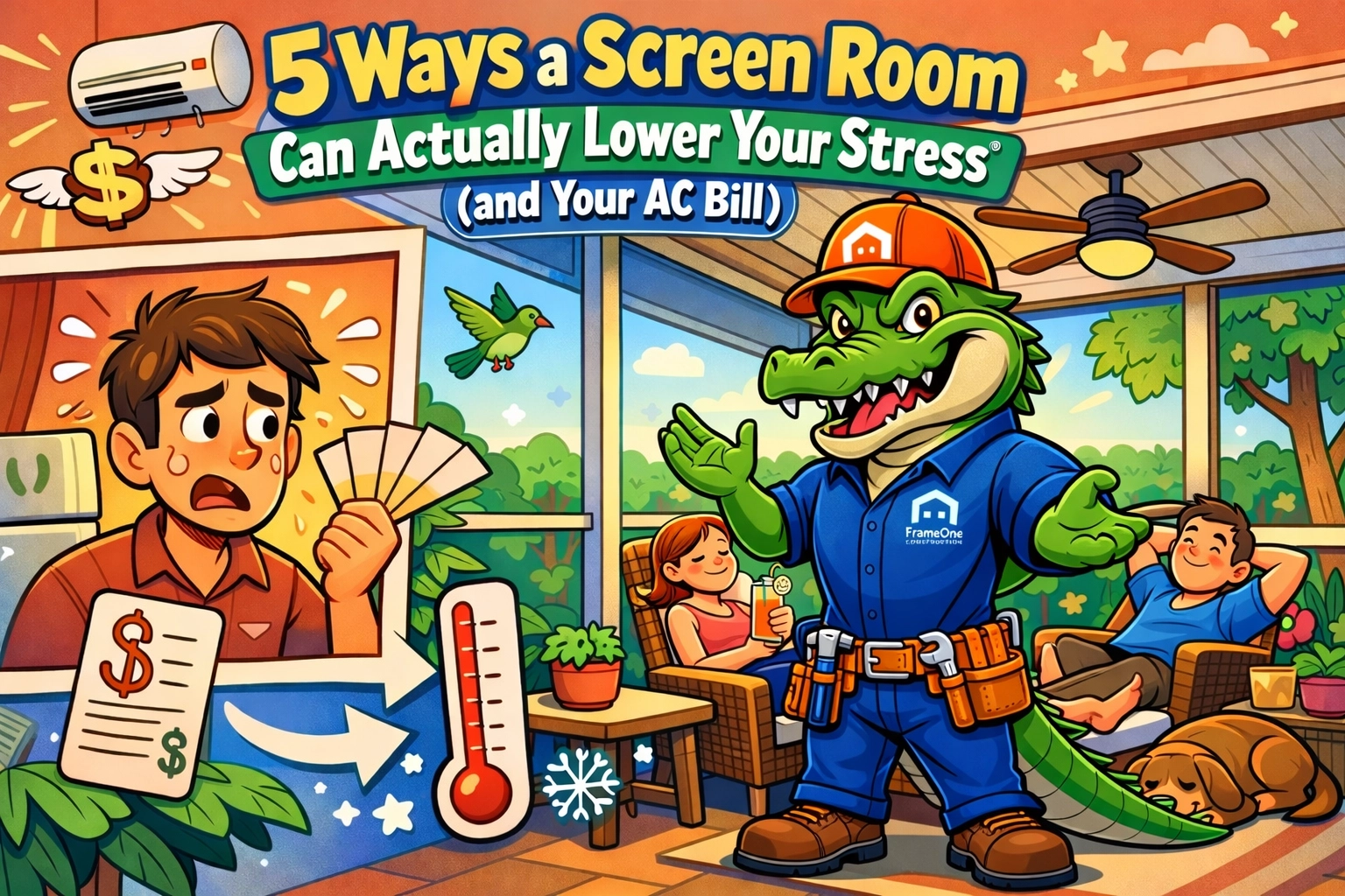 [HERO] 5 Ways a Screen Room Can Actually Lower Your Stress (and Your AC Bill)