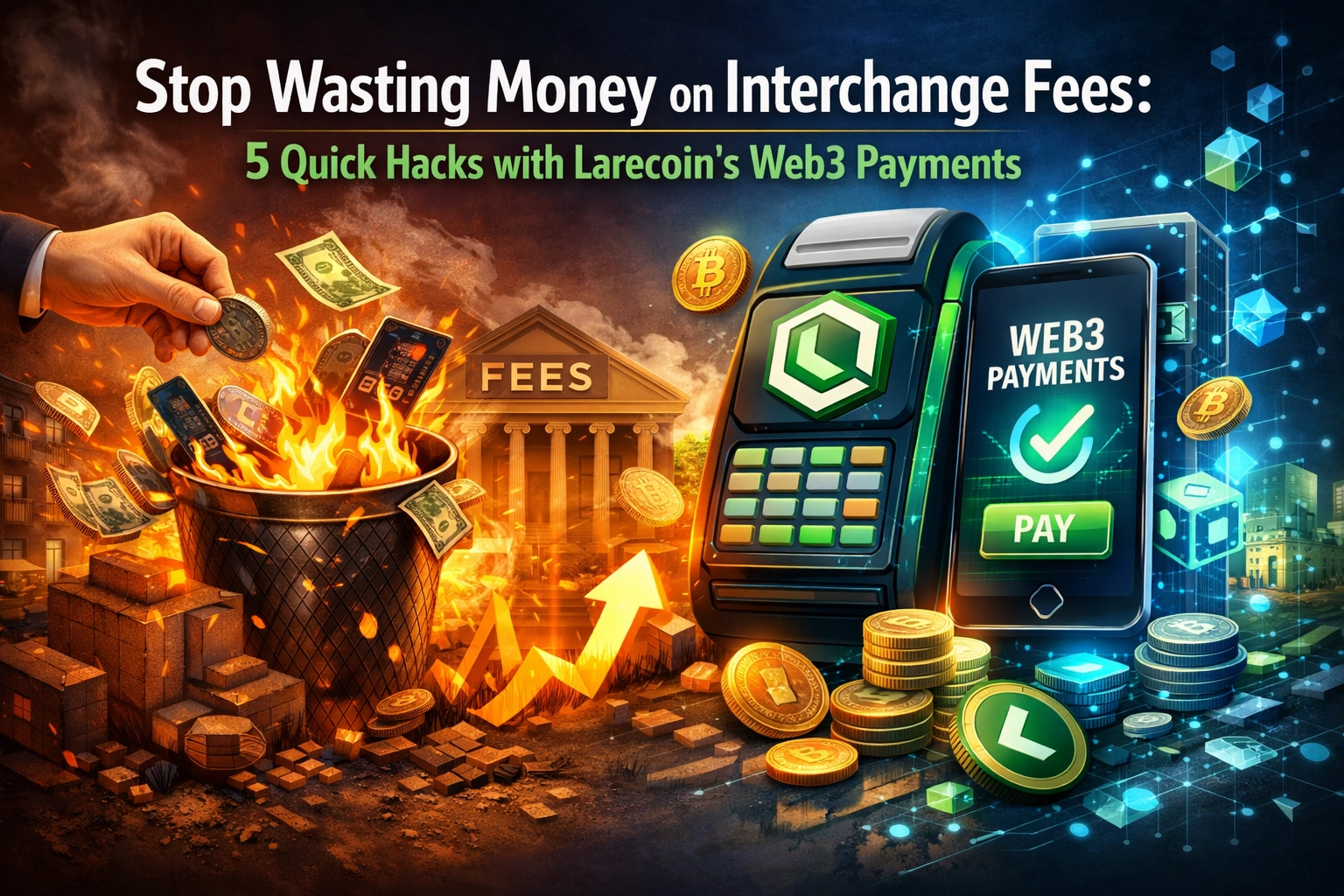 [HERO] Stop Wasting Money on Interchange Fees: 5 Quick Hacks with Larecoin