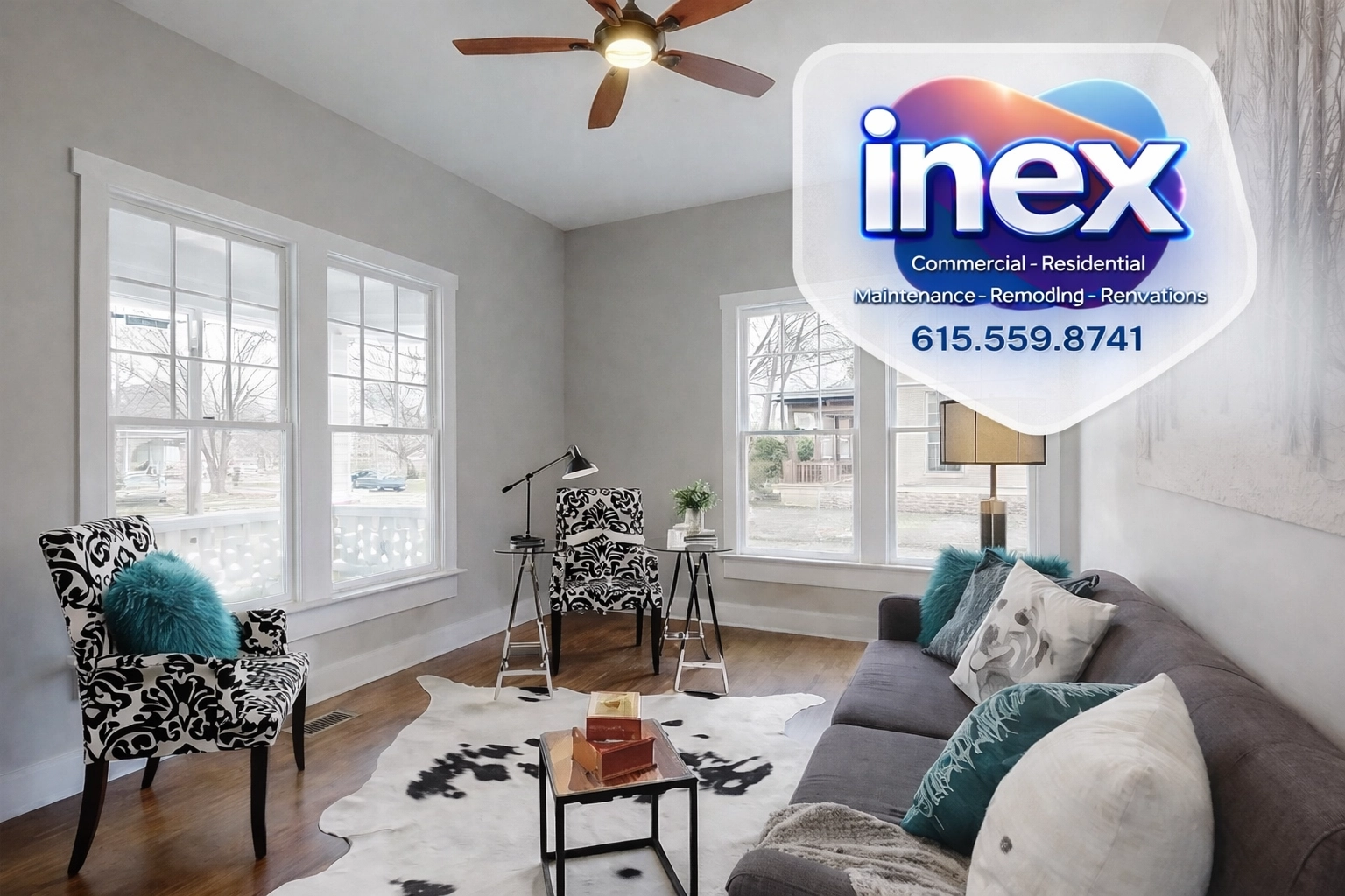 Modern Living Room Remodel