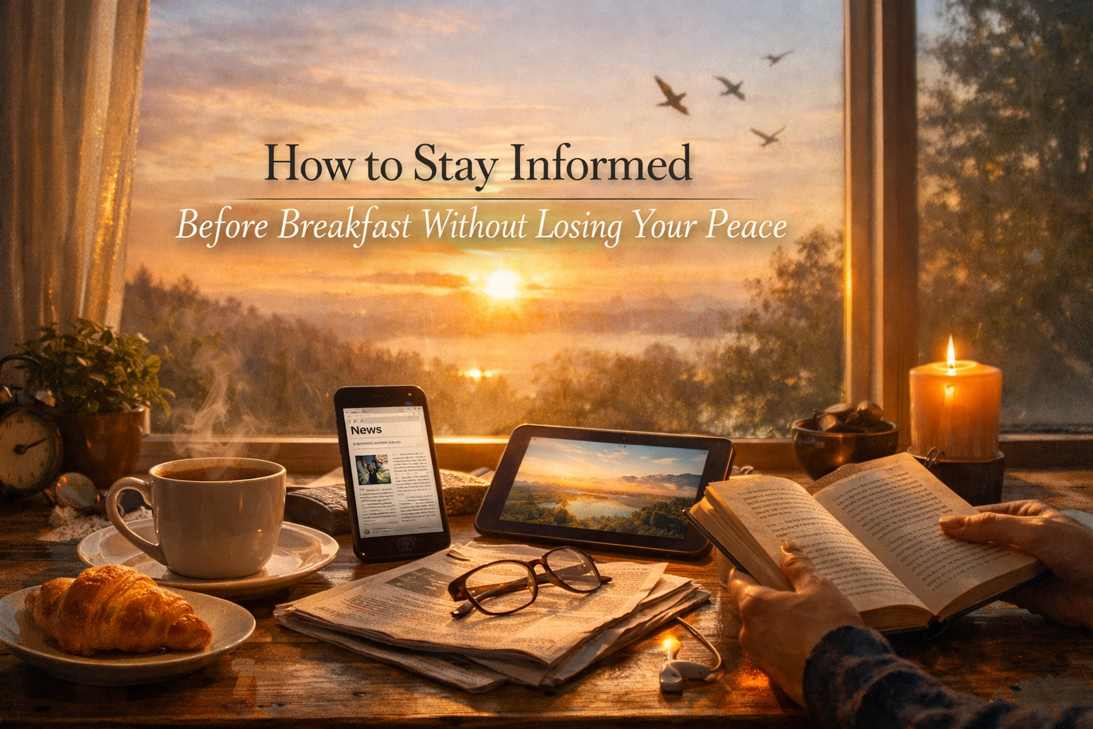 [HERO] How to Stay Informed Before Breakfast Without Losing Your Peace