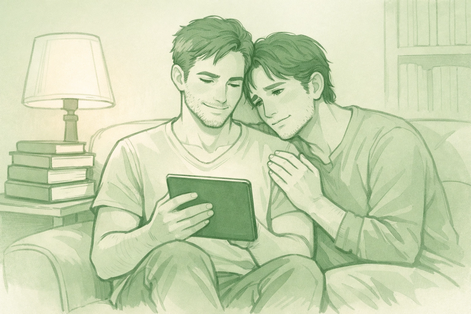 Readers enjoying literary MM romance with emotional depth and authentic LGBTQ+ storytelling