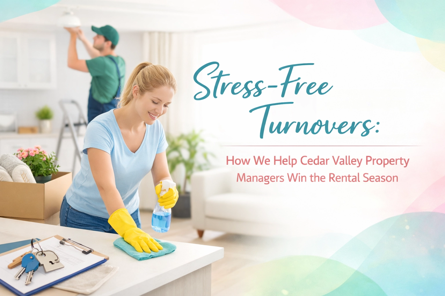 [HERO] Stress-Free Turnovers: How We Help Cedar Valley Property Managers Win the Rental Season