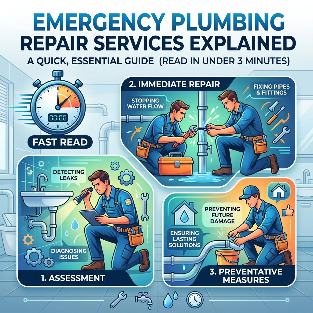 [HERO] Emergency Plumbing Repair Services Explained in Under 3 Minutes