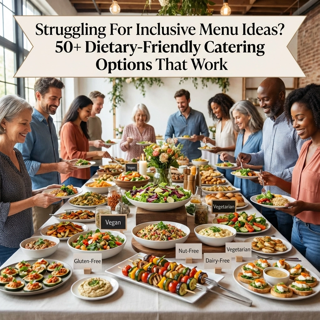 Struggling For Inclusive Menu Ideas? 50+ Dietary-Friendly Catering Options That Work