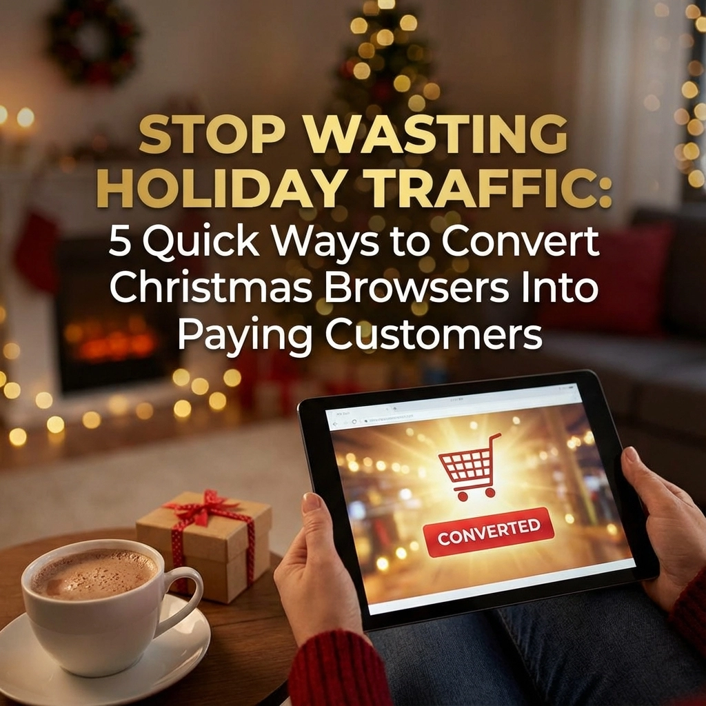 Stop Wasting Holiday Traffic: 5 Quick Ways to Convert Christmas Browsers Into Paying Customers