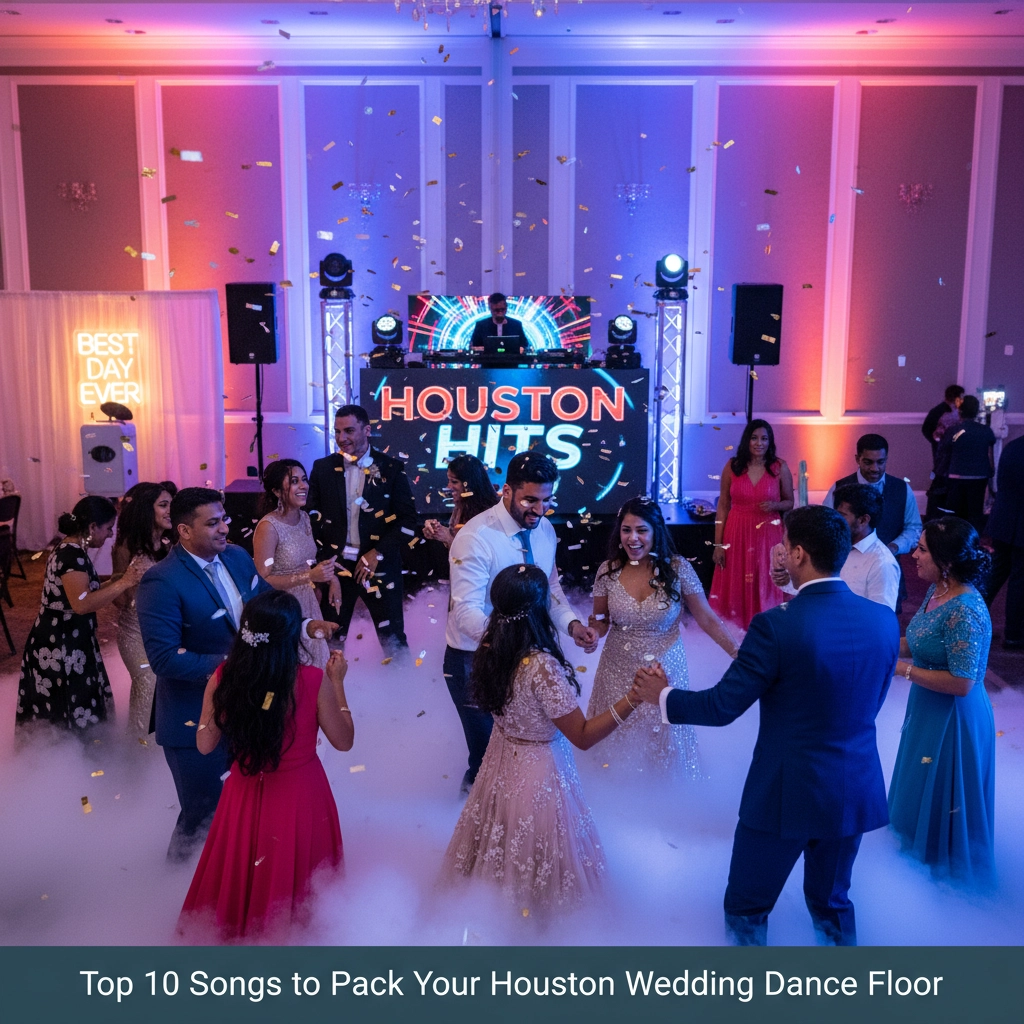 Top 10 Songs to Pack Your Houston Wedding Dance Floor