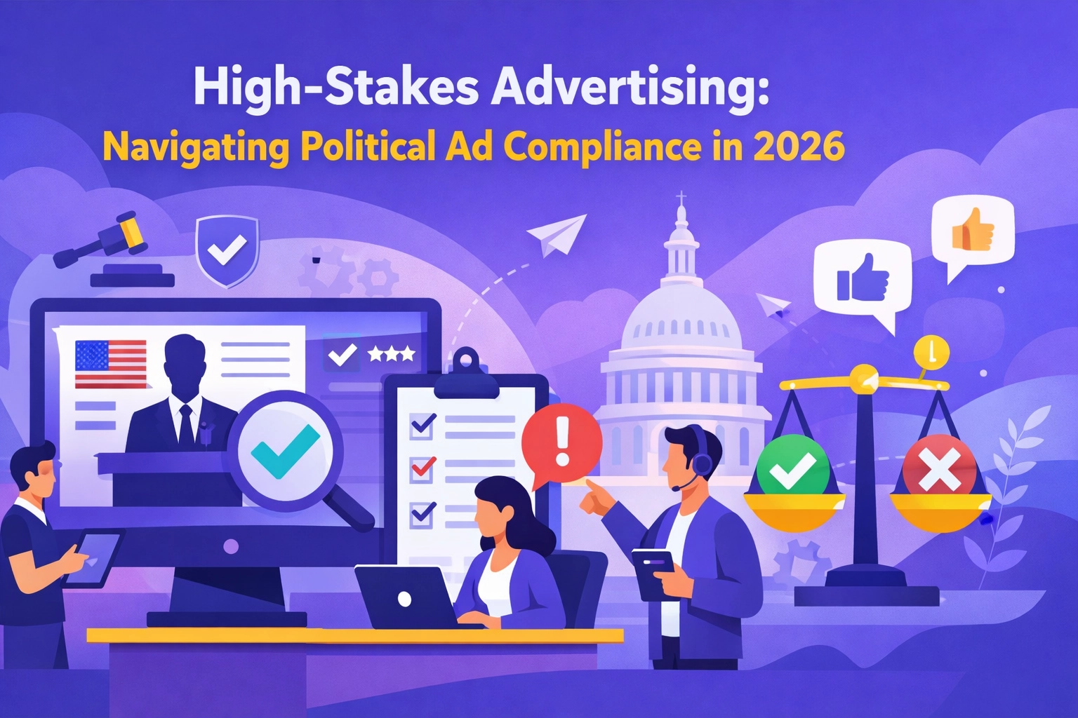 [HERO] High-Stakes Advertising: Navigating Political Ad Compliance in 2026