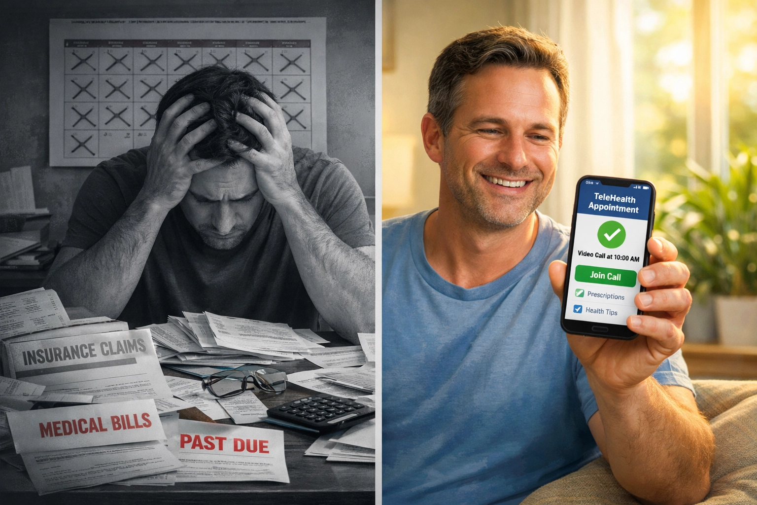 Comparison of insurance paperwork hassle versus fast online Wegovy Zepbound prescription