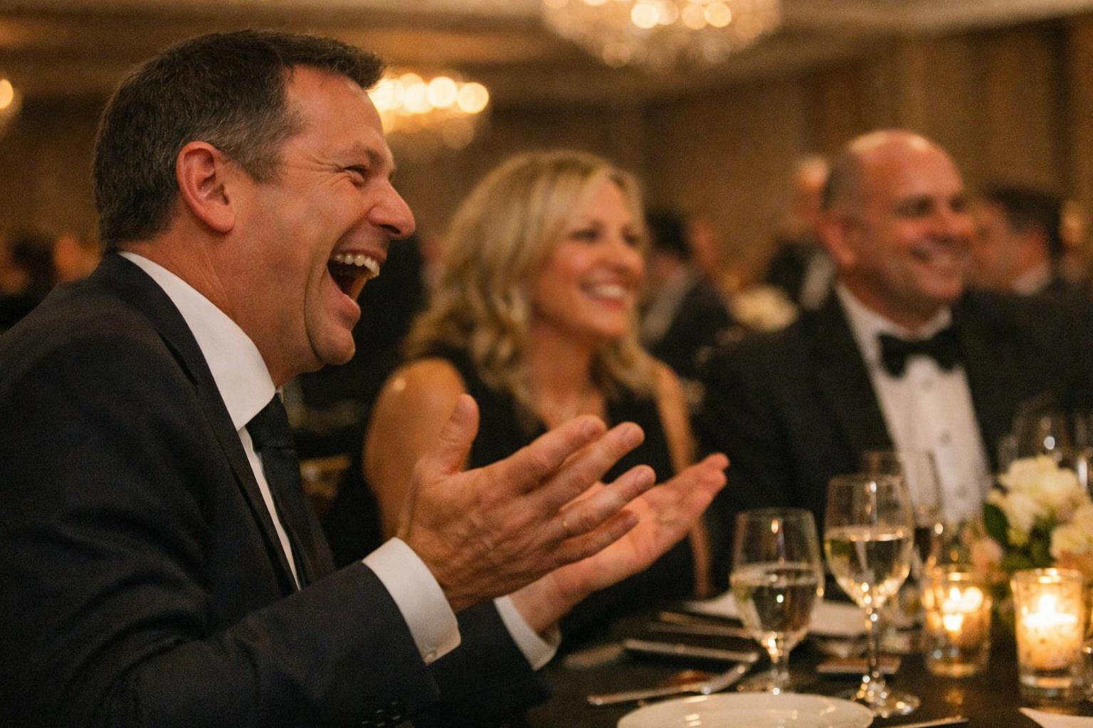 Authentic Audience Reaction - DC Gala