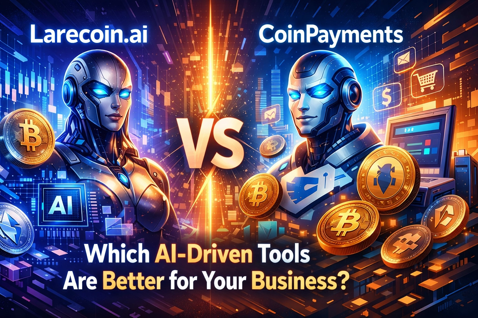 [HERO] Larecoin.ai vs CoinPayments: Which AI-Driven Tools Are Better for Your Business?