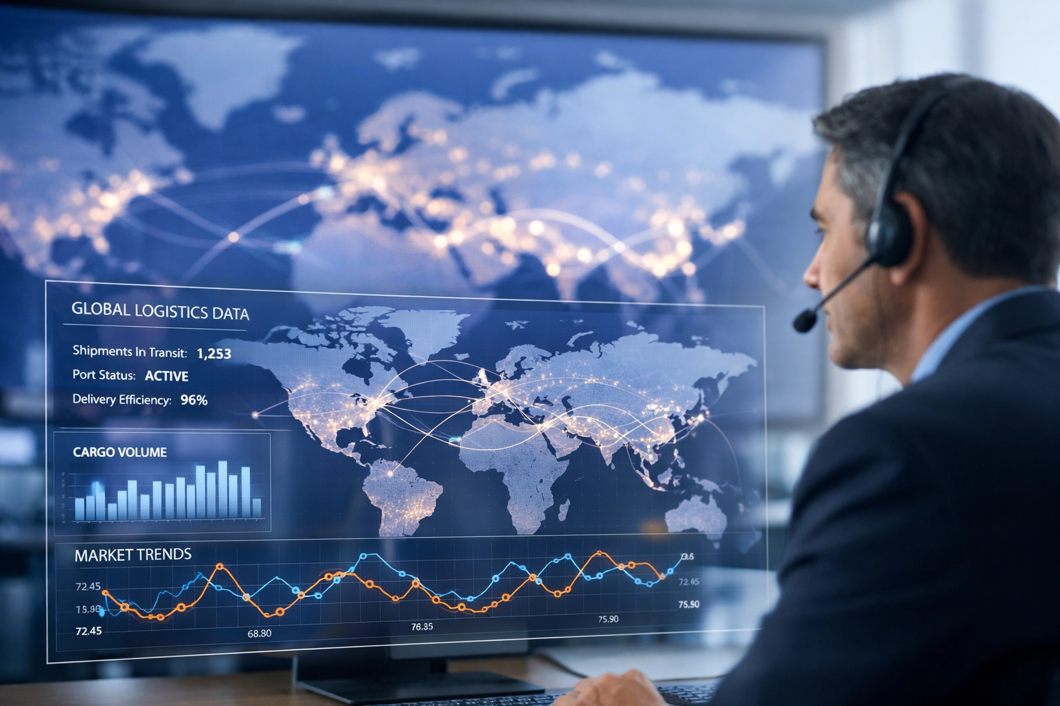 ARI Shipping expert analyzing global trade data and steel market prices to manage import tariff risks.
