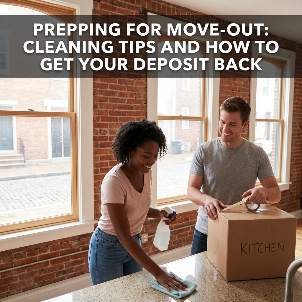 Prepping for Move-Out: Cleaning Tips and How to Get Your Deposit Back