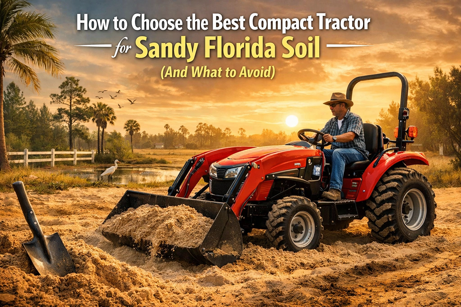 [HERO] How to Choose the Best Compact Tractor for Sandy Florida Soil (And What to Avoid)
