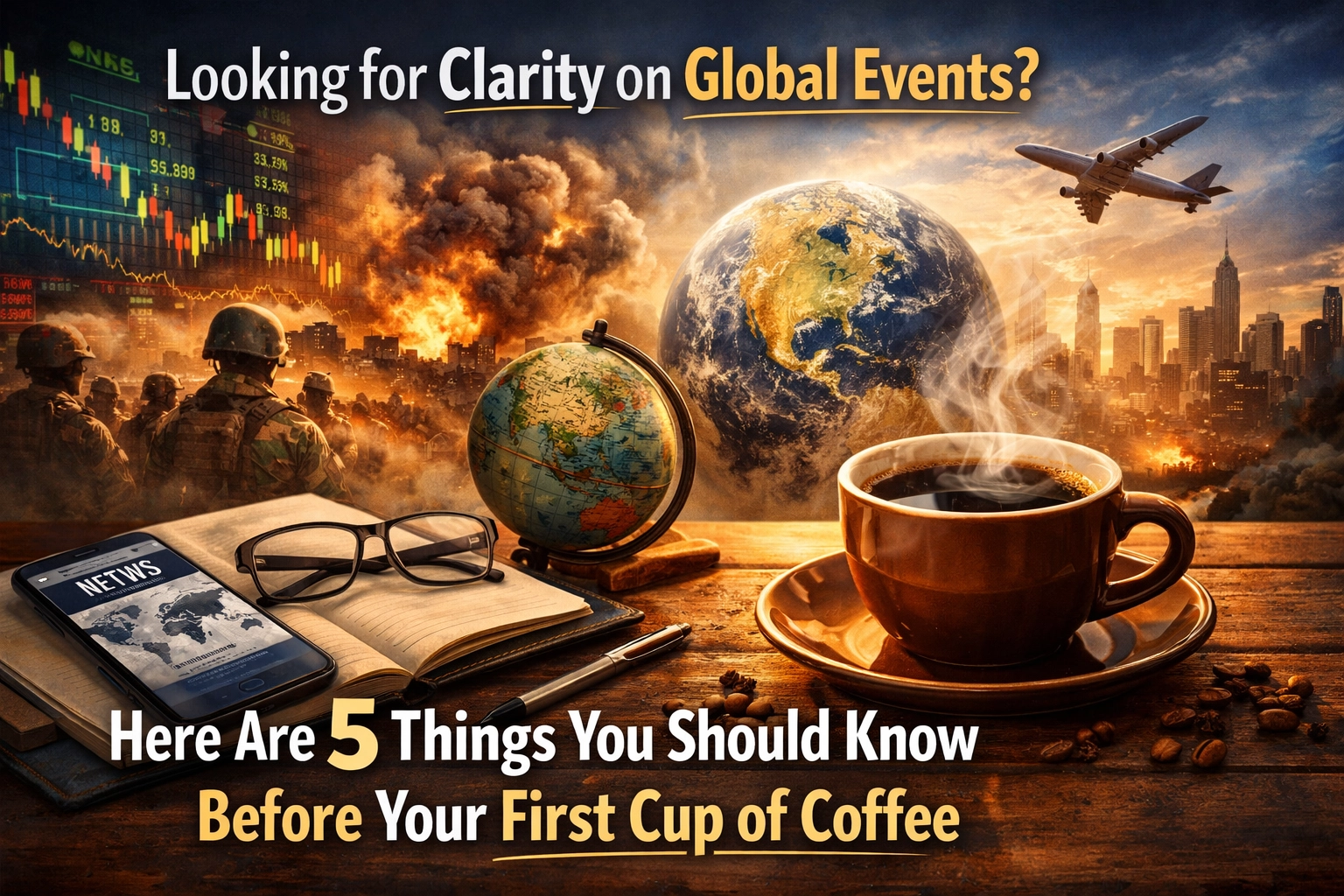 [HERO] Looking for Clarity on Global Events? Here Are 5 Things You Should Know Before Your First Cup of Coffee