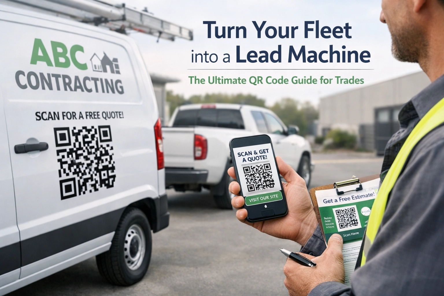 [HERO] Turn Your Fleet into a Lead Machine: The Ultimate QR Code Guide for Trades
