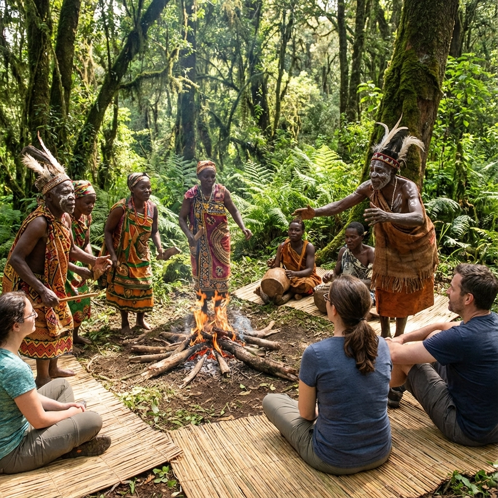 4-Day Uganda Gorilla Trekking & Batwa Culture Safari – Batwa cultural experience in Bwindi region