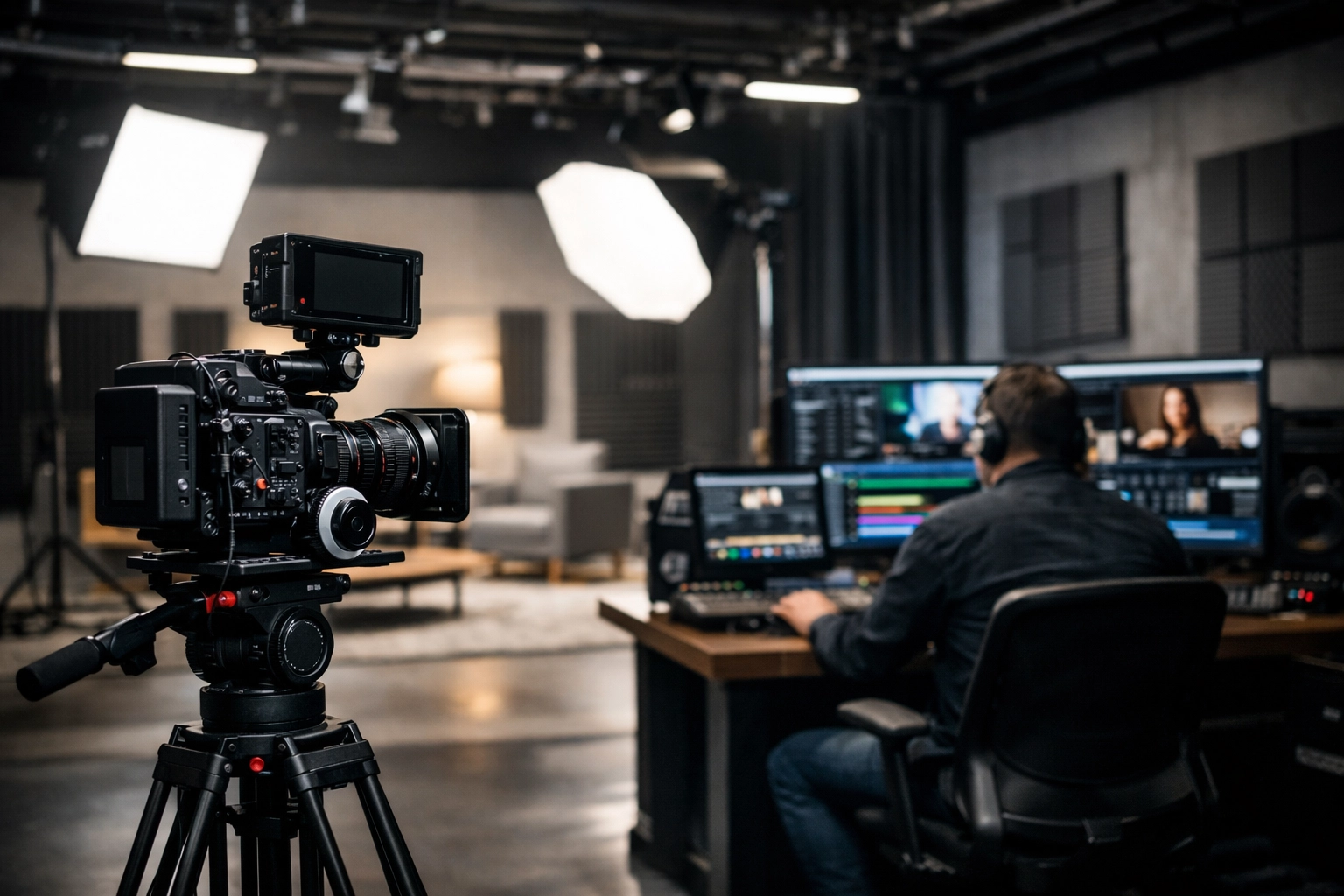 High-end digital media production studio for Dakdan Worldwide brand content and strategic audience ownership.