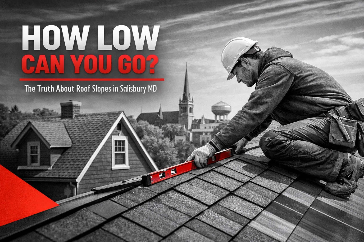 [HERO] How Low Can You Go? The Truth About Roof Slopes in Salisbury MD