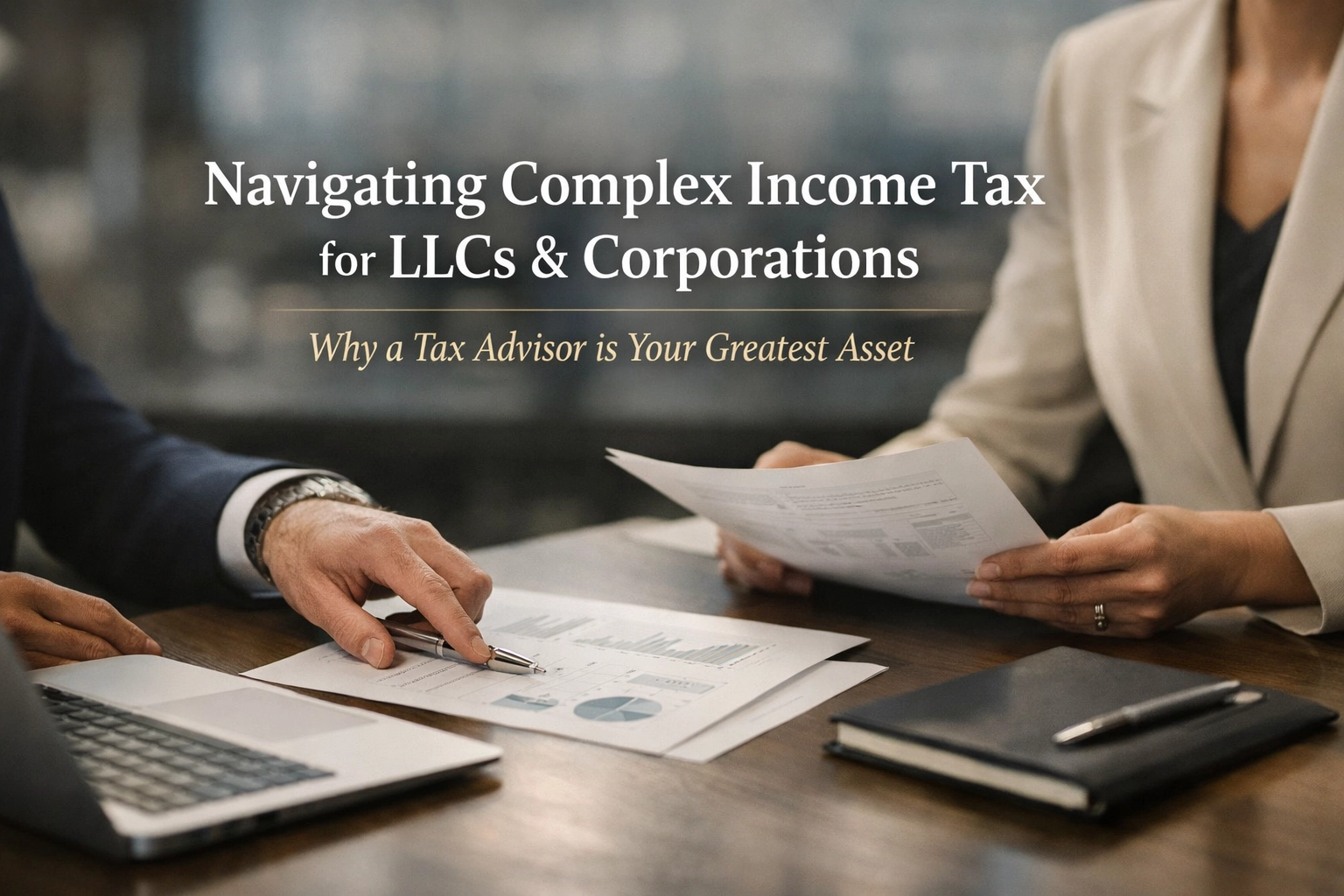 [HERO] Navigating Complex Income Tax for LLCs & Corporations: Why a Tax Advisor is Your Greatest Asset