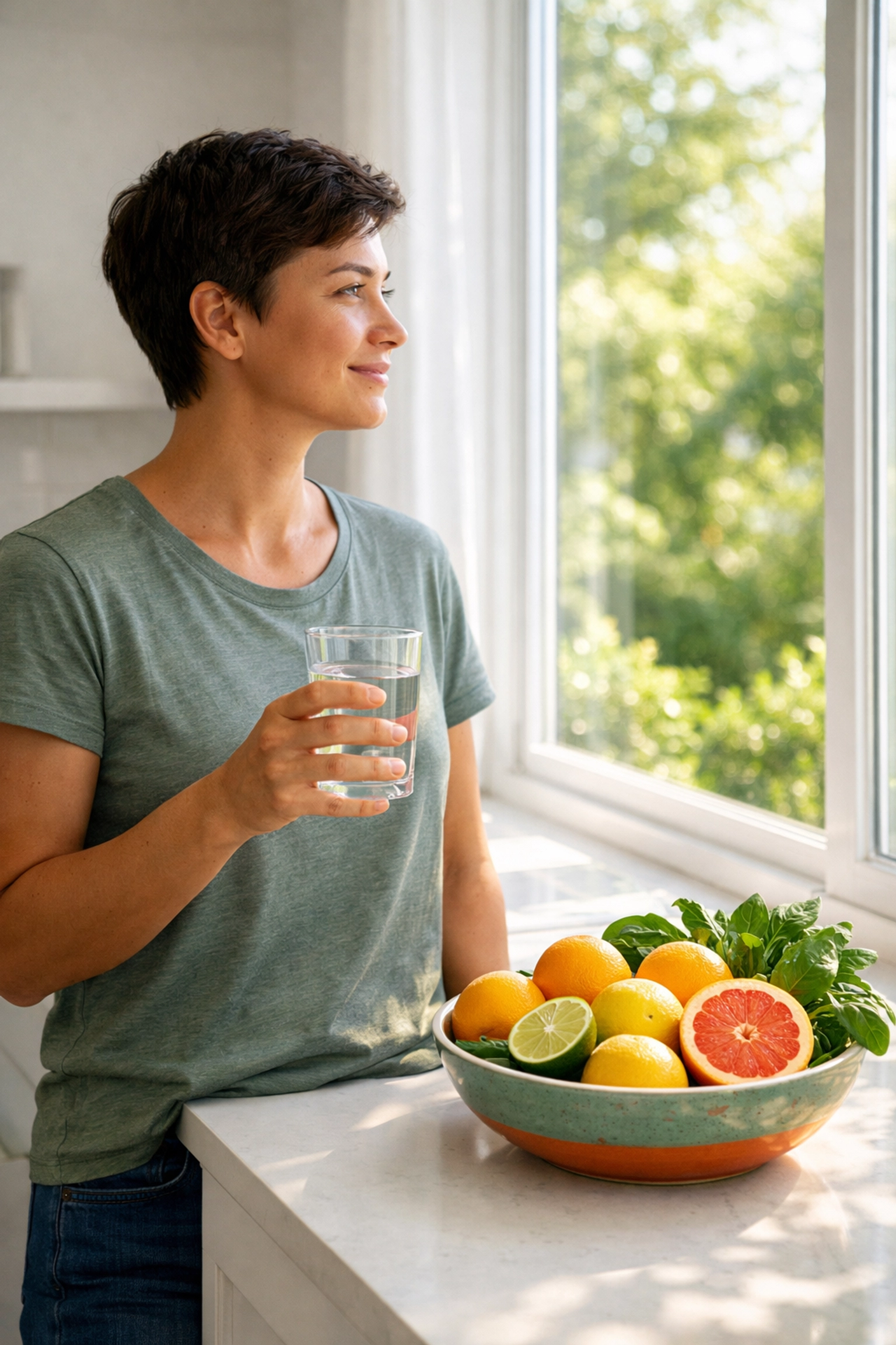 A person focusing on sustainable health and wellness through a medical weight loss program.