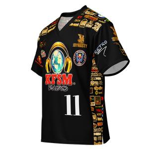Custom KFSM Radio promotional jersey