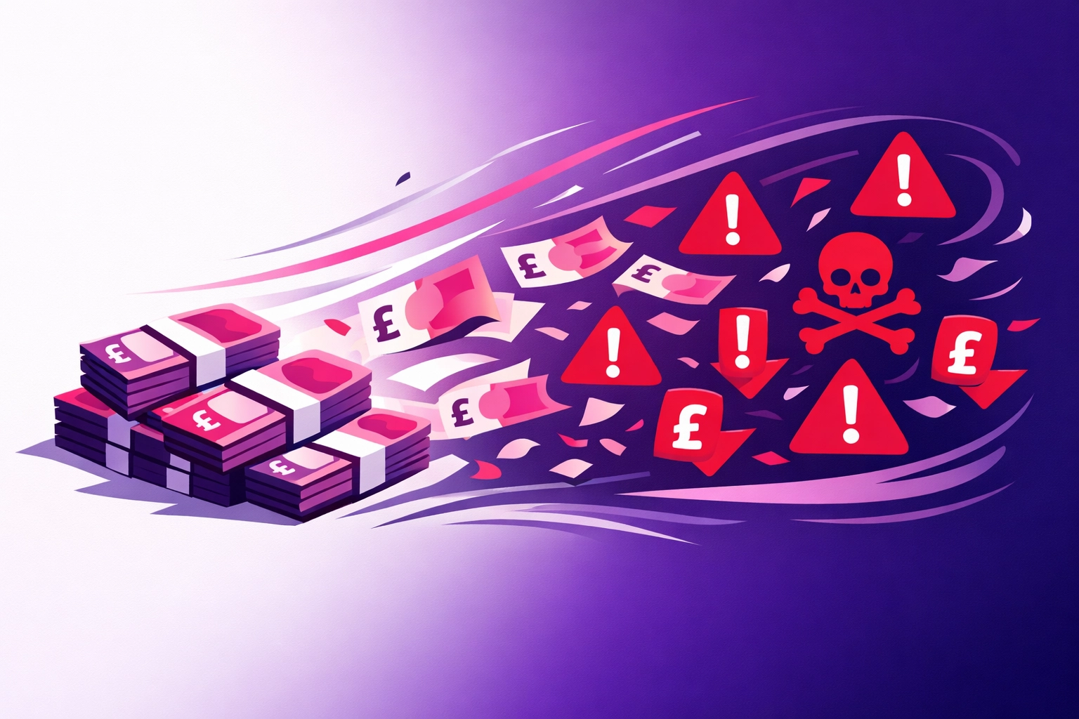 Financial cost of HSE prosecutions showing fines and warning symbols for non-compliance