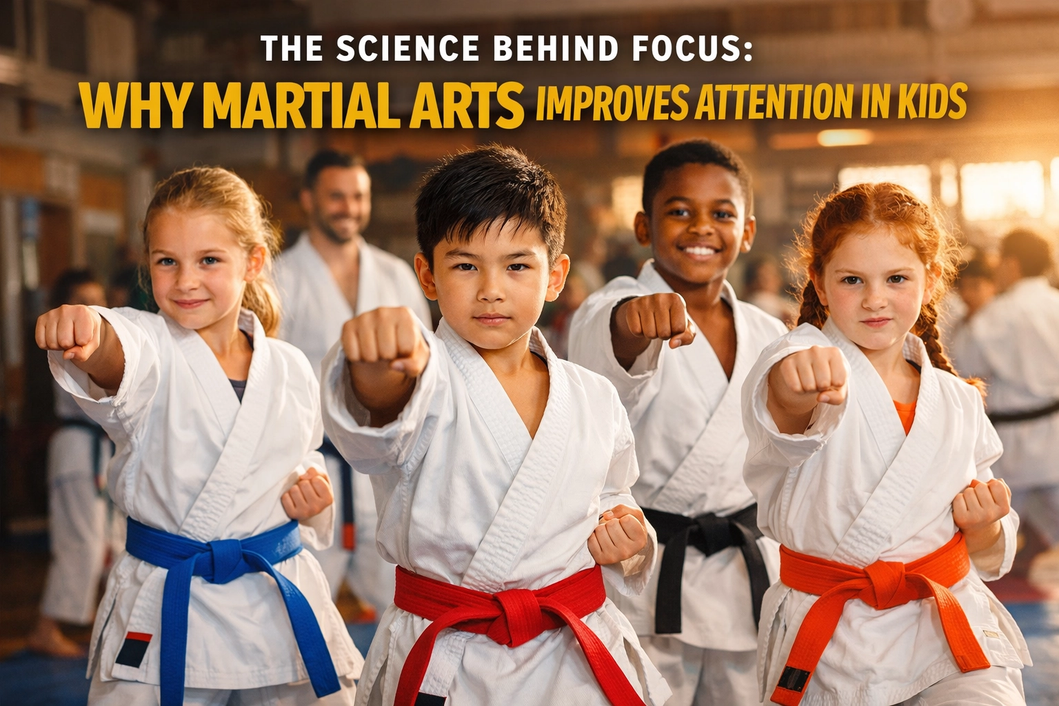 [HERO] The Science Behind Focus: Why Martial Arts Improves Attention in Kids