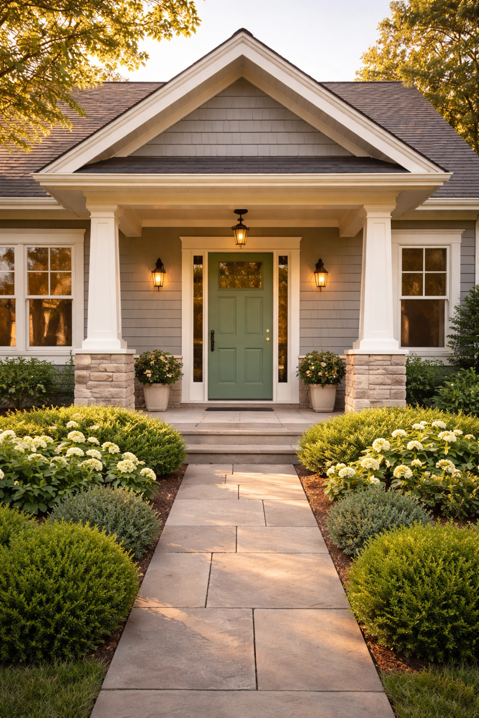 Modern living room with trending 2026 paint colors for high ROI.