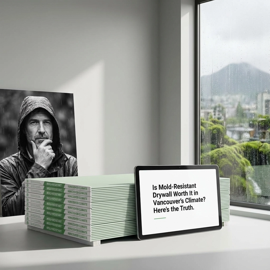 Is Mold-Resistant Drywall Worth It in Vancouver's Climate? Here's the Truth