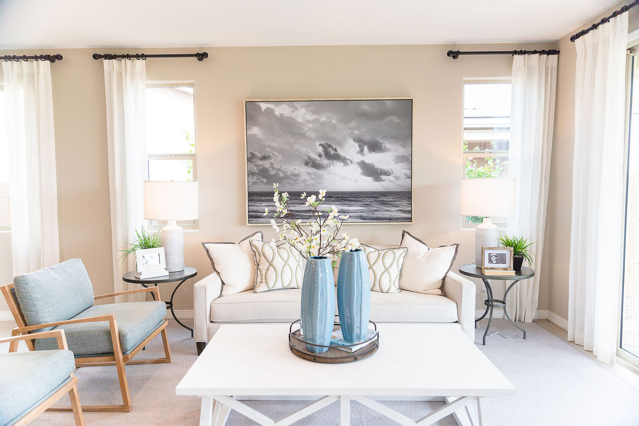 Bright Modern Living Room