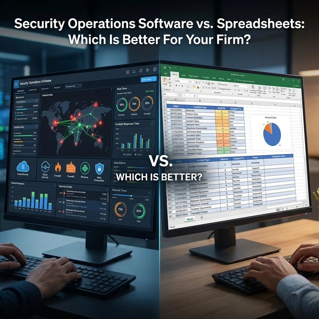 Security Operations Software vs. Spreadsheets: Which Is Better For Your Firm?