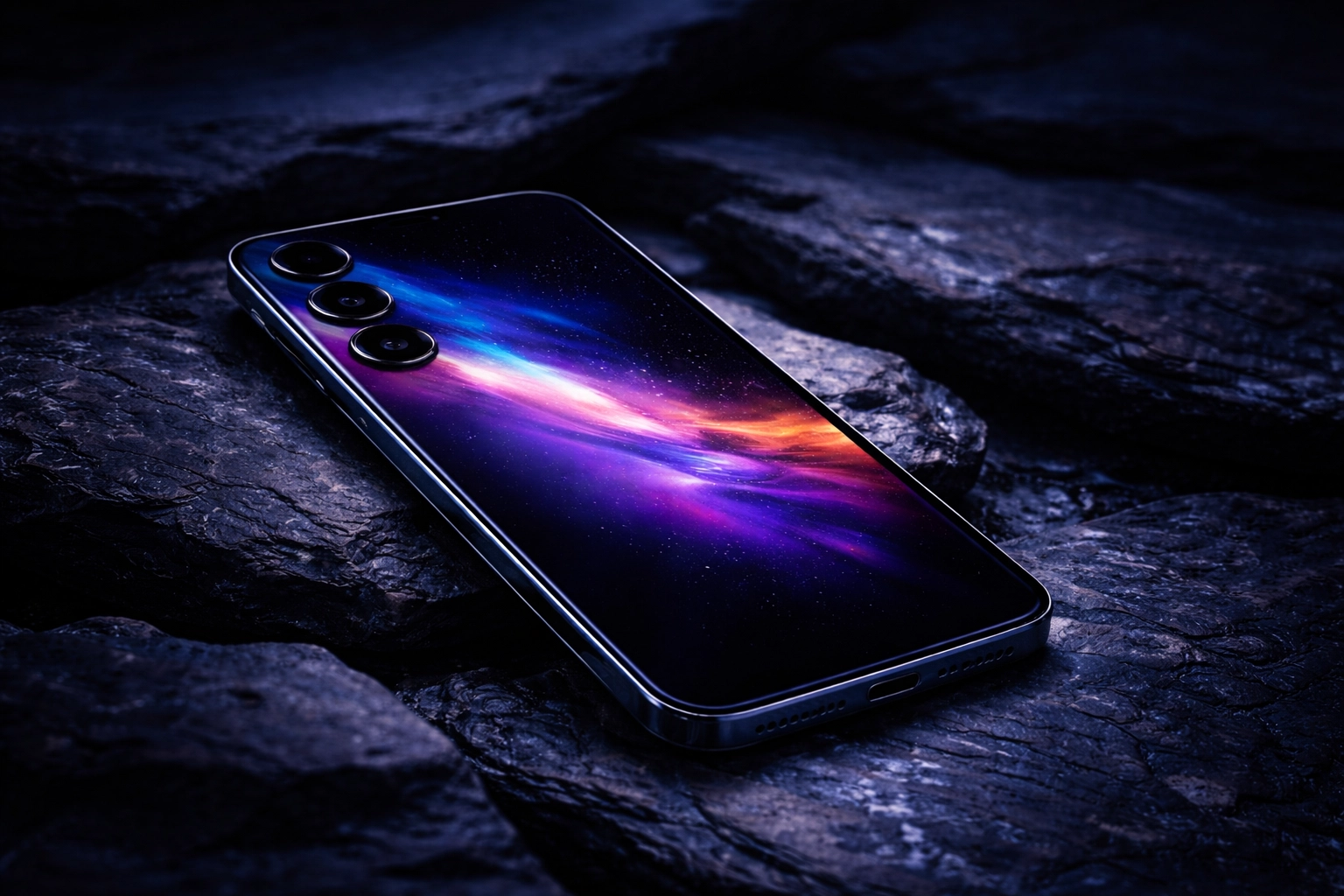 Close-up of a refurbished Samsung Galaxy S24 with vibrant display, best value buy for Android in Brooklyn