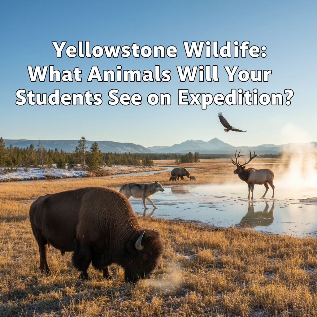 Yellowstone Wildlife: What Animals Will Your Students See on Expedition?