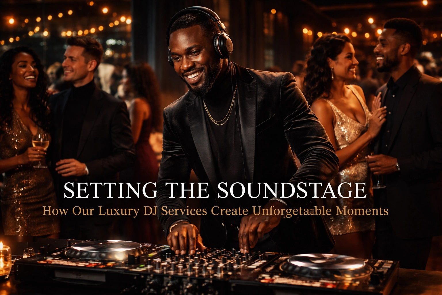 [HERO] Setting the Soundstage: How Our Luxury DJ Services Create Unforgettable Moments