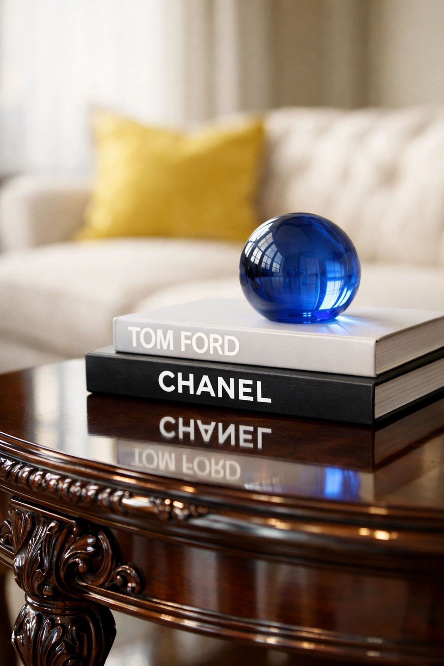 Meticulous dusting of Victorian furniture in Brookline as part of a luxury house cleaning service.