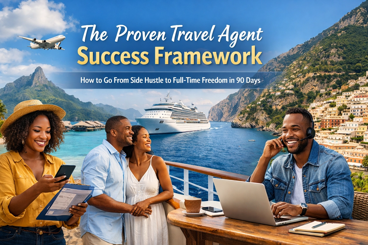 [HERO] The Proven Travel Agent Success Framework: How to Go From Side Hustle to Full-Time Freedom in 90 Days