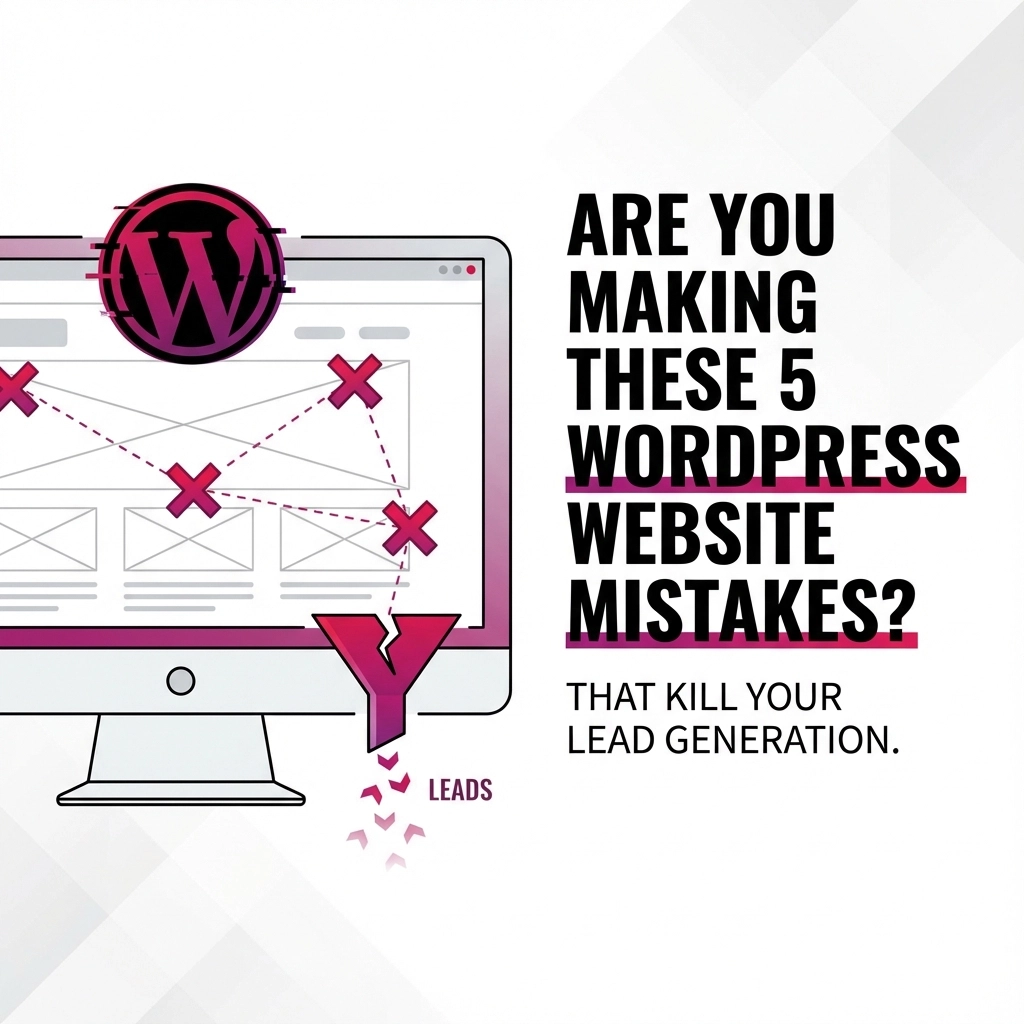 Are You Making These 5 WordPress Website Mistakes That Kill Your Lead Generation?