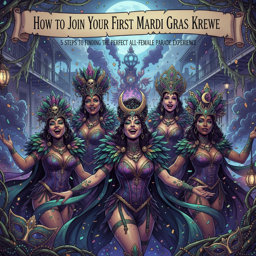 How to Join Your First Mardi Gras Krewe: 5 Steps to Finding the Perfect All-Female Parade Experience