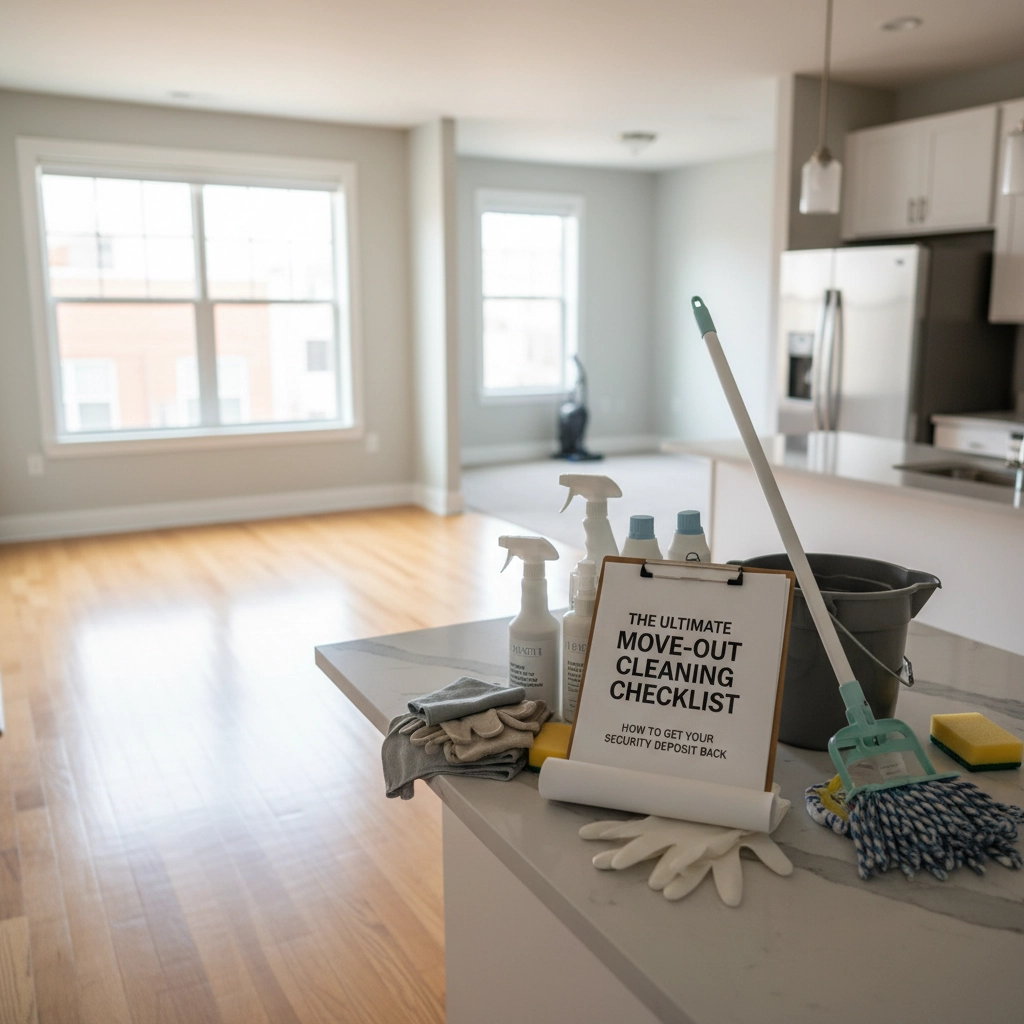 The Ultimate Move-Out Cleaning Checklist: How to Get Your Security Deposit Back