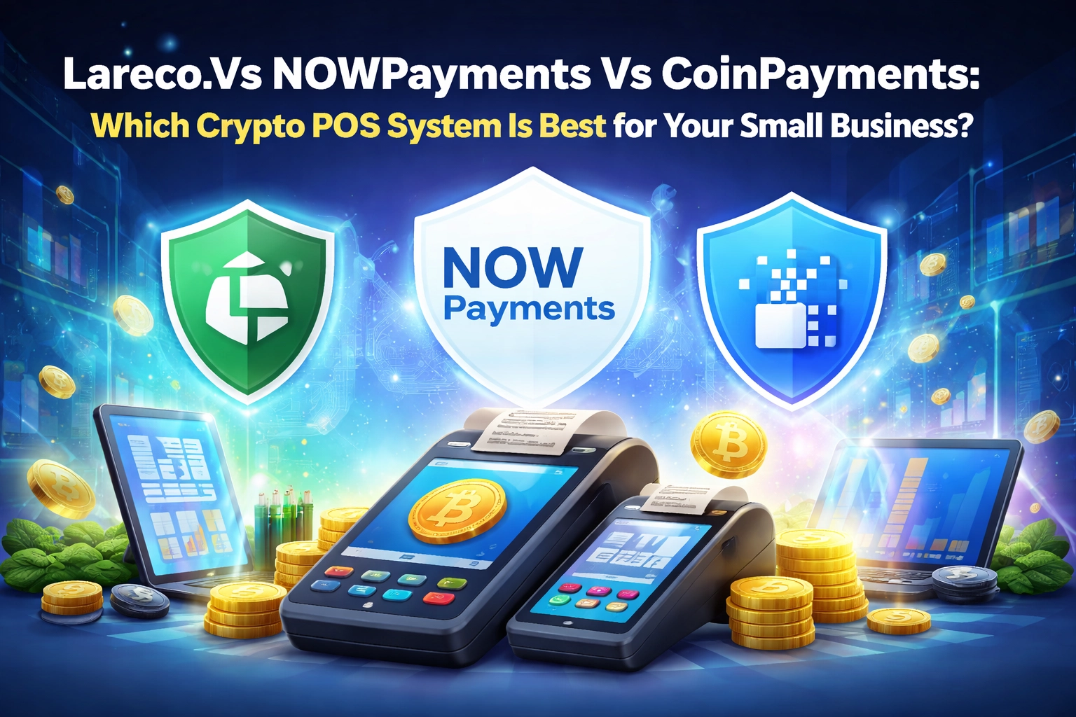 [HERO] Larecoin Vs NOWPayments Vs CoinPayments: Which Crypto POS System Is Best for Your Small Business?
