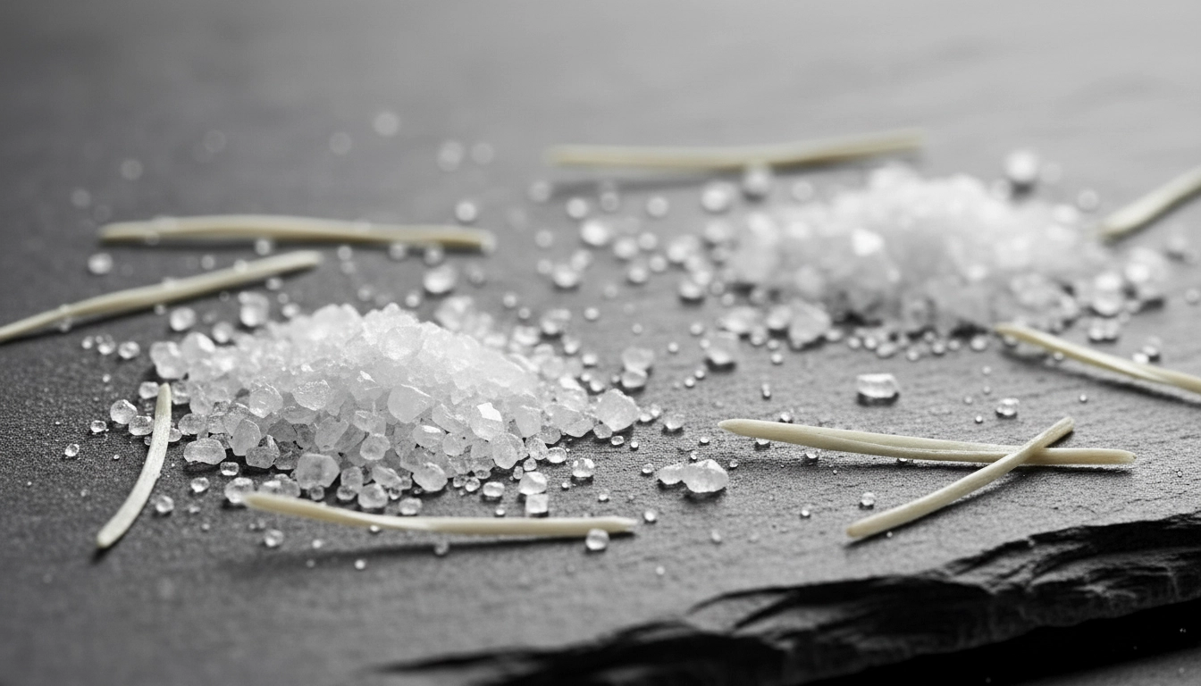 Woman with natural ingredients