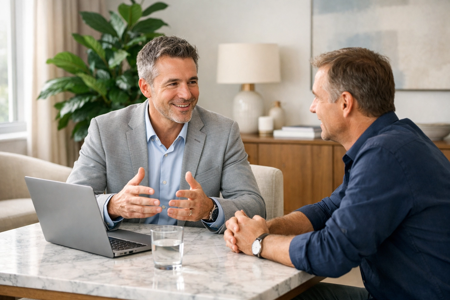 Business broker Mississippi consultant advising an owner on net proceeds and exit strategy.