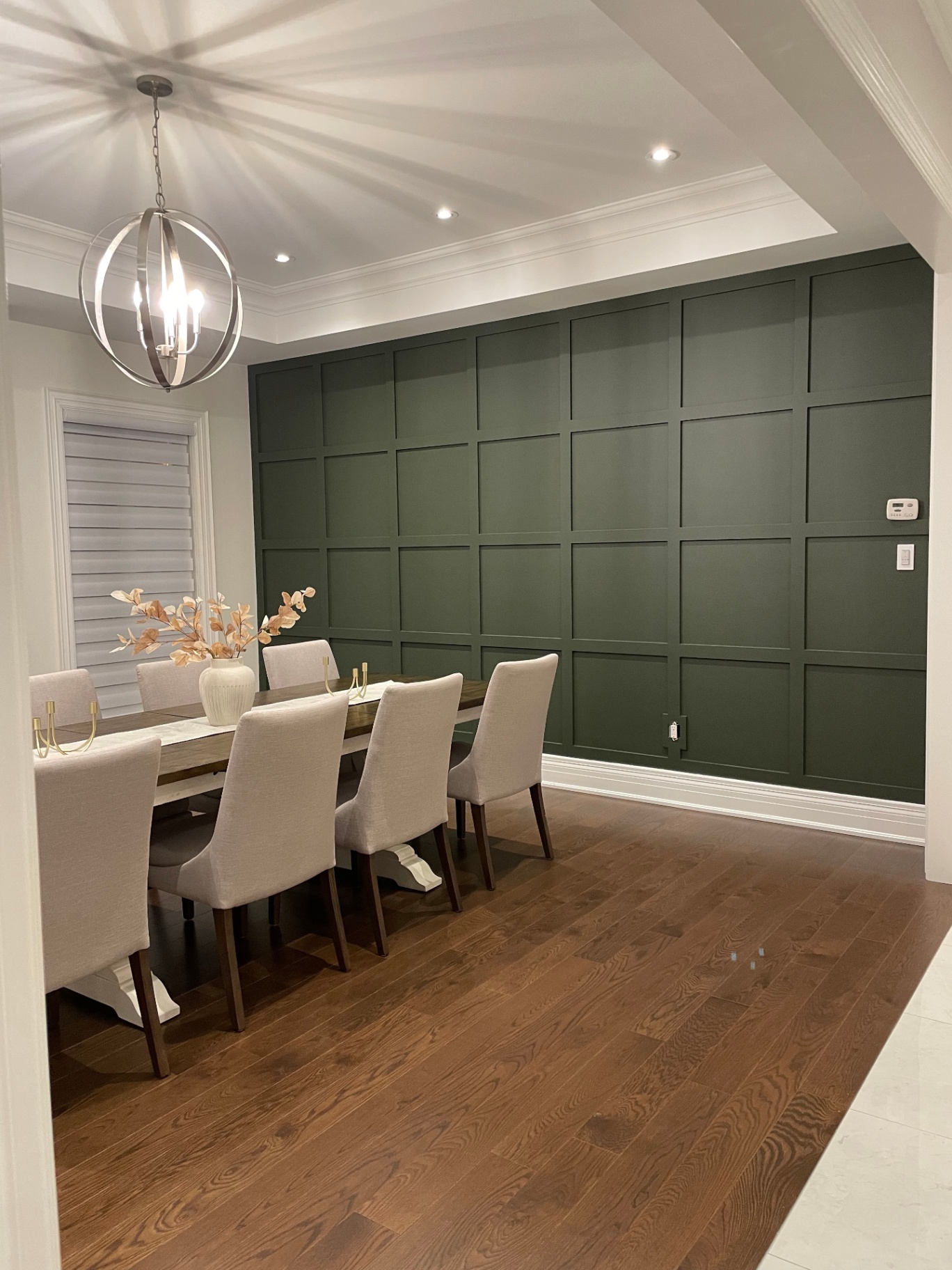 Custom Dining Room Accent Wall