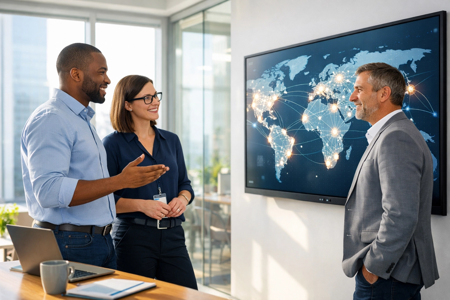 IT experts providing strategic support and consulting for business hosting scalability.