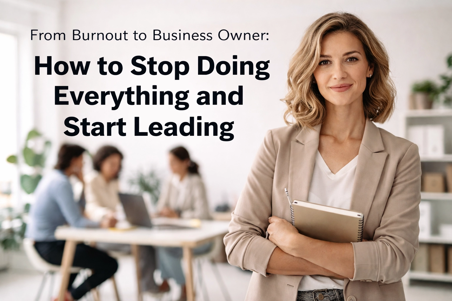 [HERO] From Burnout to Business Owner: How to Stop Doing Everything and Start Leading